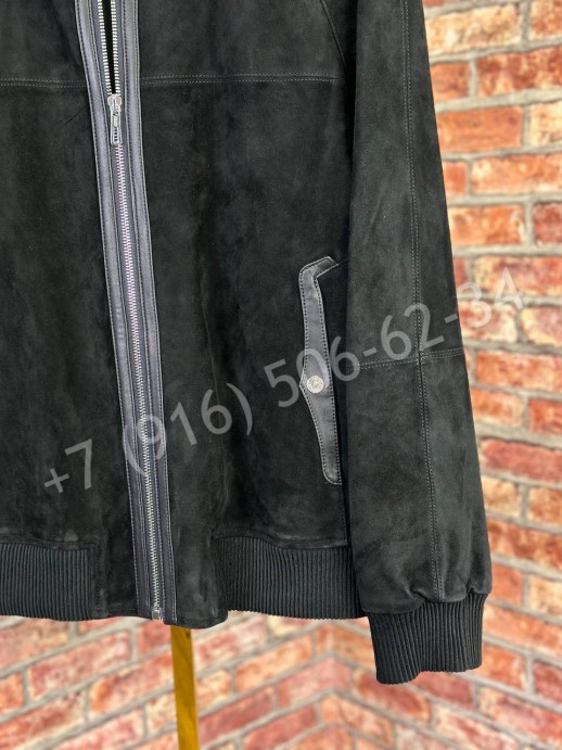 Замшевая куртка Hermes 23184