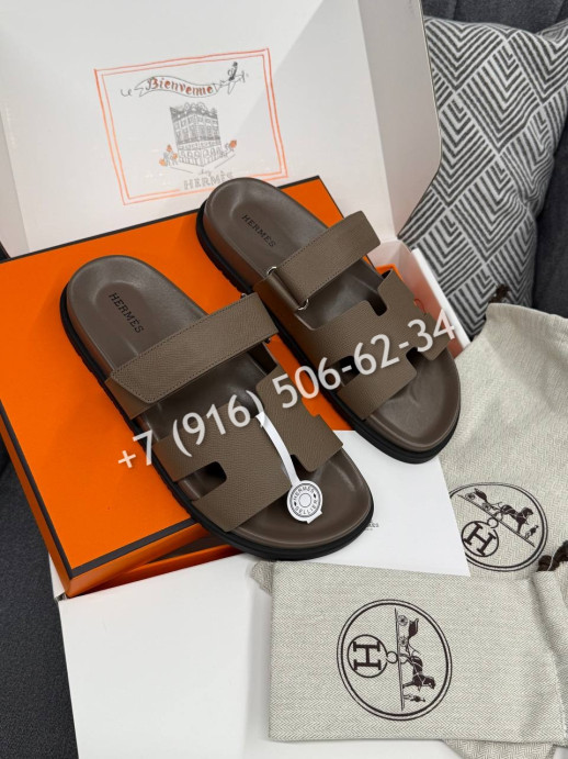 Тапочки Hermes 12962 7