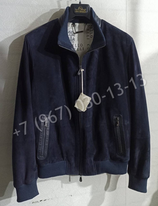 Замшевая куртка Brunello Cucinelli 26949