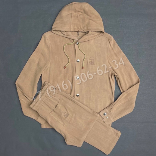 Костюм из льна Brunello Cucinelli 17864