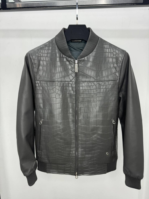 Куртка Stefano Ricci из кожи крокодила 6386 2
