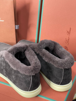 Лоферы Loro Piana на меху 17091 11