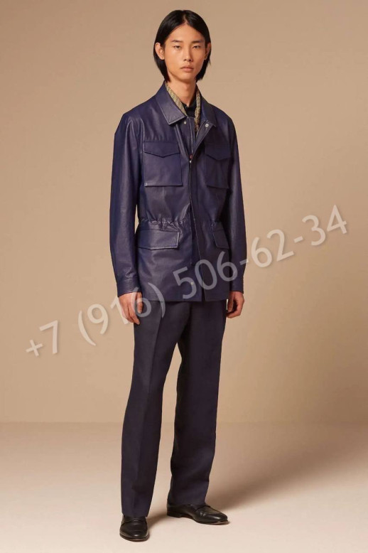 Кожаная куртка KITON 31958