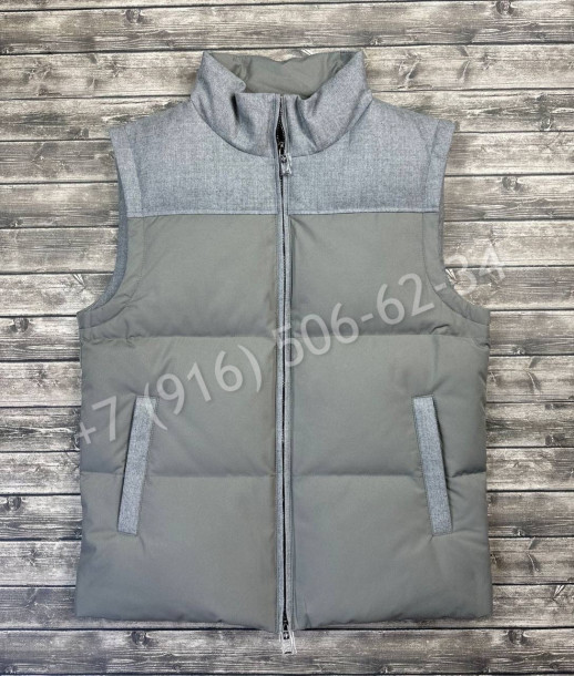 Жилетка Loro Piana вставки кашемира 23085