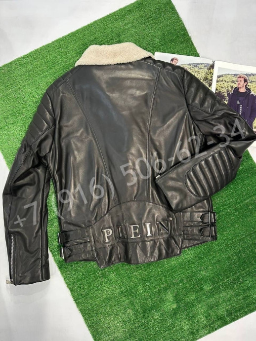 Кожаная куртка Philipp Plein 23596