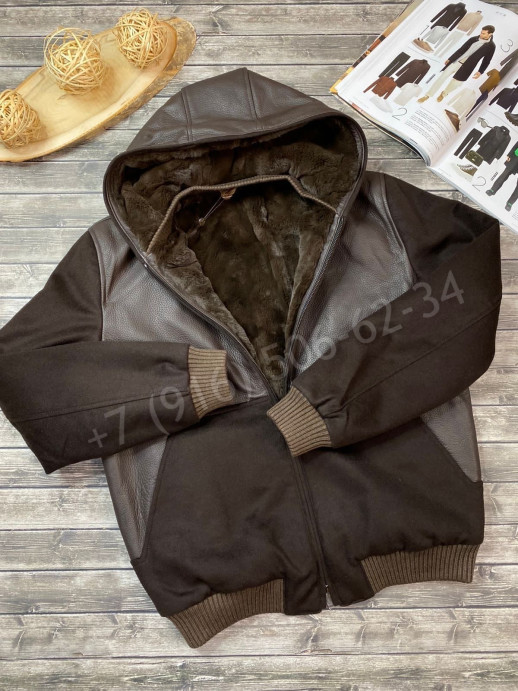 Комбинированный бомбер Loro Piana 5886