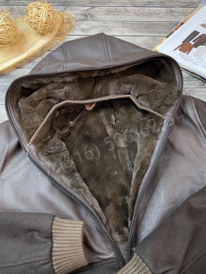 Комбинированный бомбер Loro Piana 5886