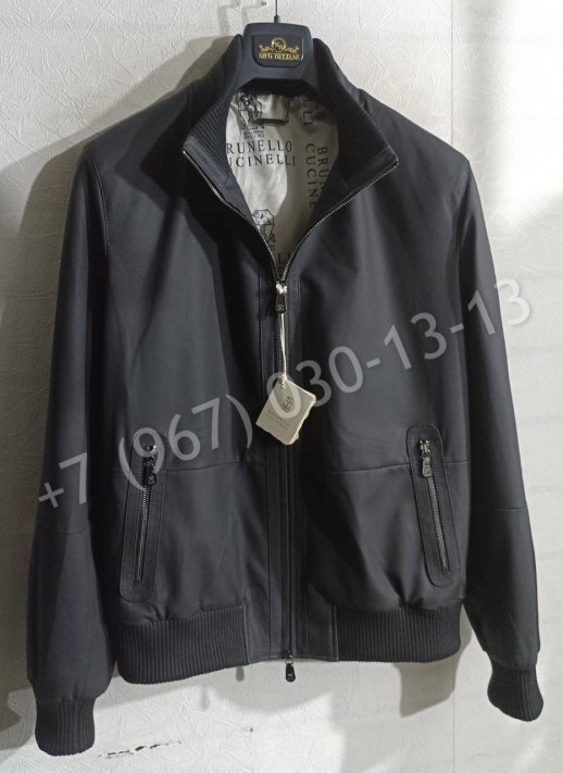 Кожаная куртка Brunello Cucinelli 26950