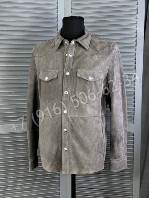 Замшевая куртка Brunello Cucinelli 27247