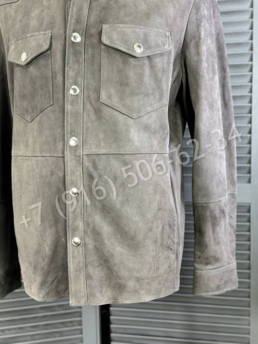 Замшевая куртка Brunello Cucinelli 27247