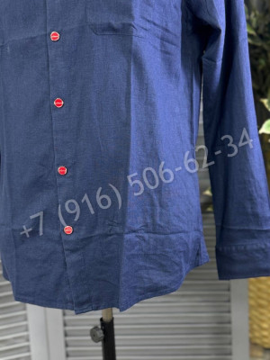 Рубашка из льна KITON 27347