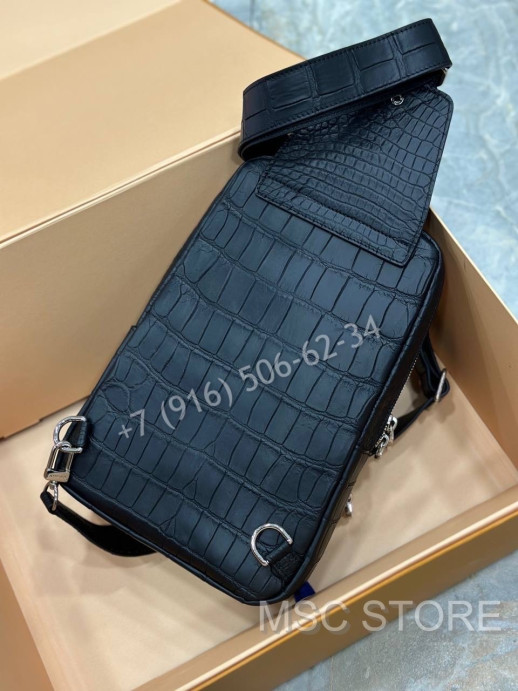 Слинг из кожи крокодила Louis Vuitton 8807