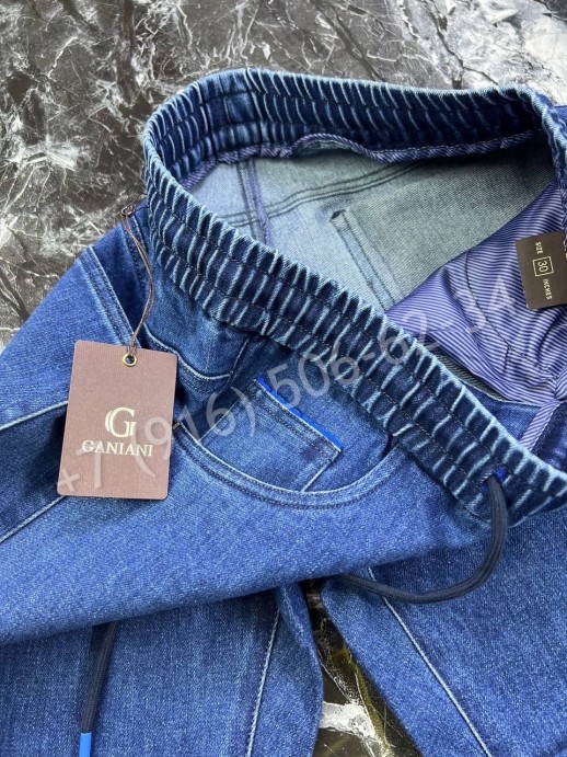 Джинсы брючного кроя CANALI 20574