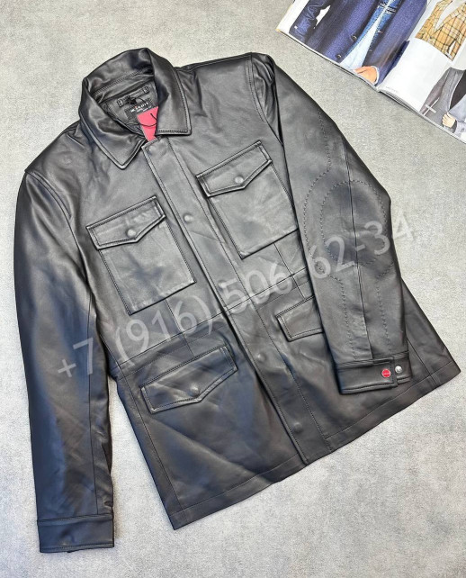 Кожаная куртка KITON 31959