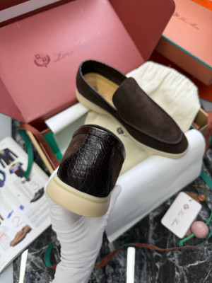 Лоферы Loro Piana со вставкам 5509 3