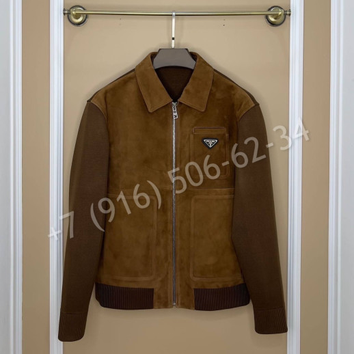 Замшевая куртка Prada 22881