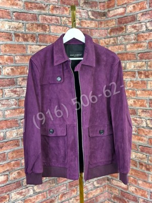 Замшевая куртка Dolce & Gabbana 23186