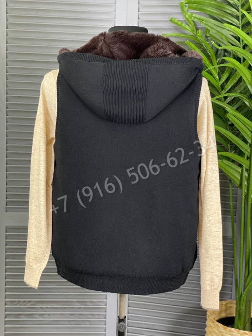 Замшевая жилетка Loro Piana 6195