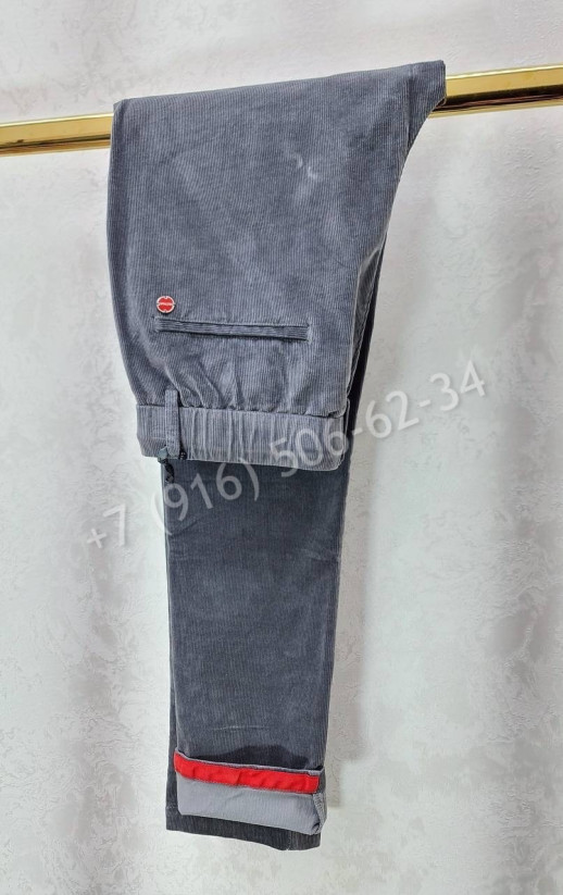 Вельветовые брюки KITON 19773