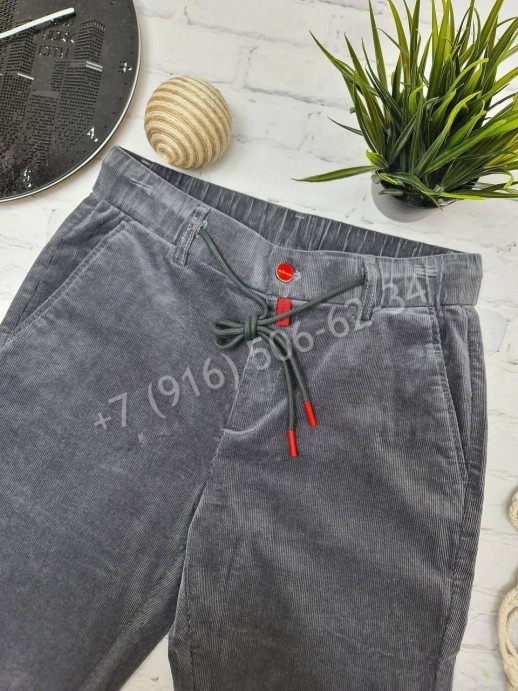 Вельветовые брюки KITON 19773