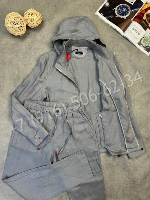 Костюм из льна KITON 31758