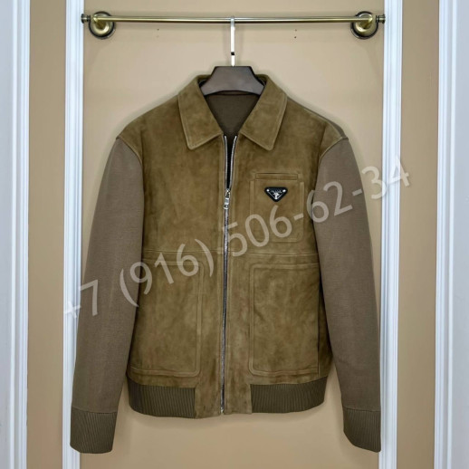 Замшевая куртка Prada 22882