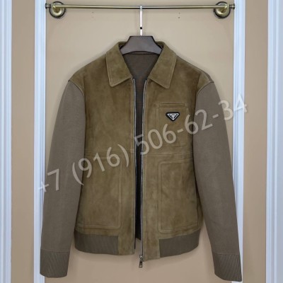 Замшевая куртка Prada 22882