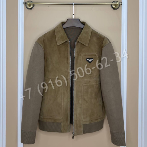 Замшевая куртка Prada 22882
