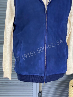 Замшевая жилетка Loro Piana 6196