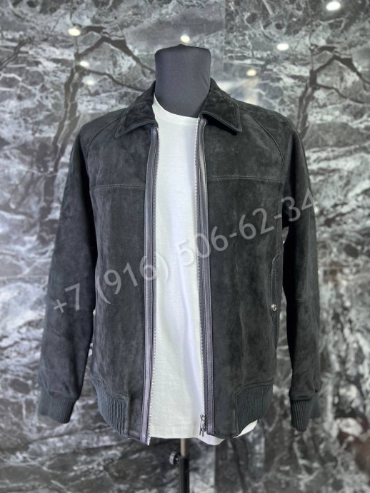 Замшевая куртка Hermes 17471