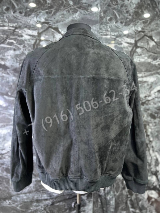 Замшевая куртка Hermes 17471