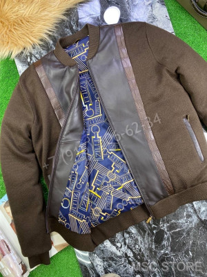 Куртка ZILLI со вставками кожи крокодила 9841