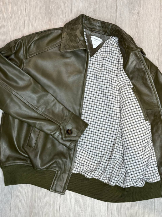 Кожаная куртка Bottega Veneta 27263