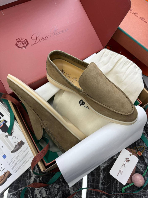 Лоферы Loro Piana со вставкам 5509 5