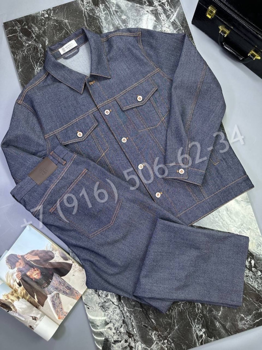 Костюм джинсовый Brunello Cucinelli 23088