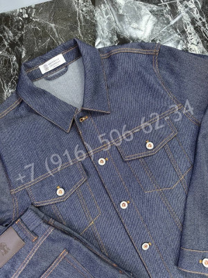 Костюм джинсовый Brunello Cucinelli 23088