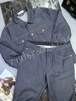 Костюм джинсовый Brunello Cucinelli 23088