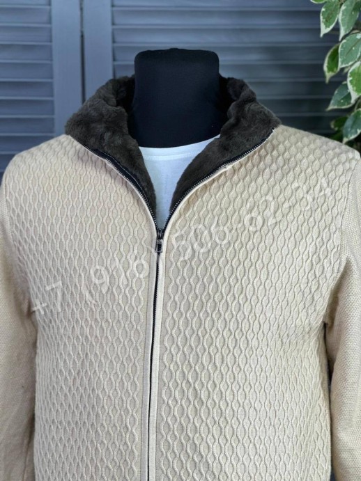 Кардиган KITON на меху ( искусственный мех) 24130