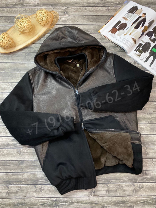 Комбинированный бомбер Loro Piana 5889