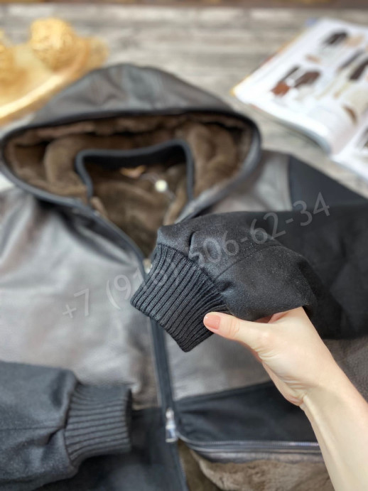 Комбинированный бомбер Loro Piana 5889