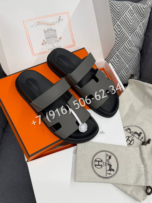 Тапочки Hermes 12962 11