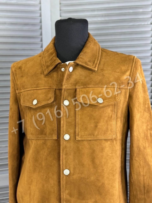 Замшевая куртка Brunello Cucinelli 27250