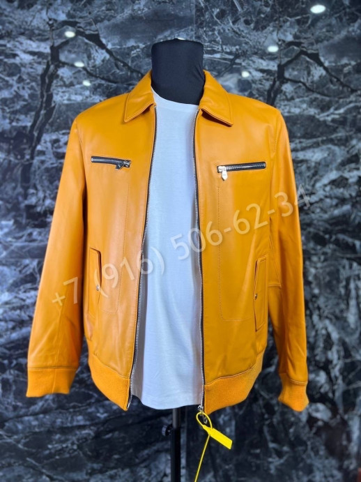 Кожаная куртка Hermes 17472