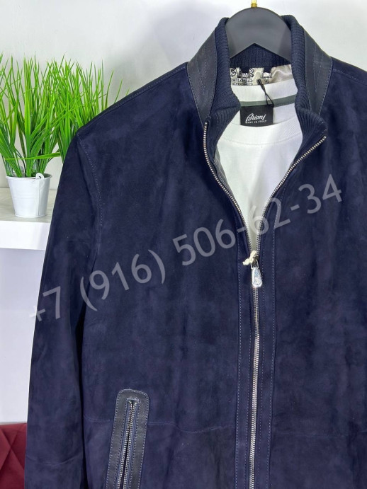 Замшевая куртка Brunello Cucinelli 30251