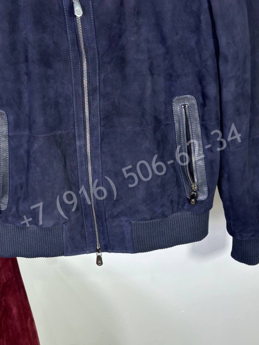 Замшевая куртка Brunello Cucinelli 30251