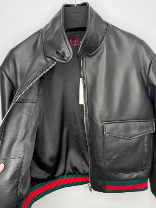Кожаная куртка Gucci 21100 1