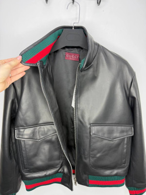 Кожаная куртка Gucci 21100 1