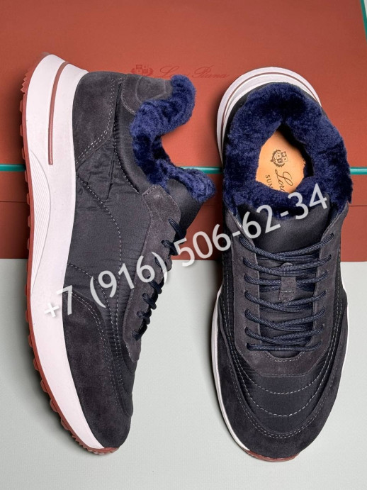 Кроссовки Loro Piana на меху 7798 2