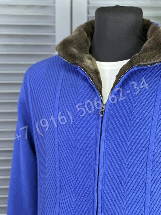 Кардиган KITON на меху ( искусственный мех) 24131