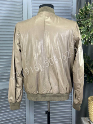 Кожаная куртка Brunello Cucinelli 16562